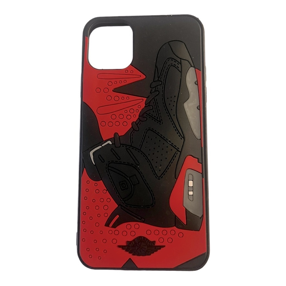 ❤️‍🔥3D Jordan 6 Retro Infrared themed iPhone 8-iPhone 11 Pro Max❤️‍🔥